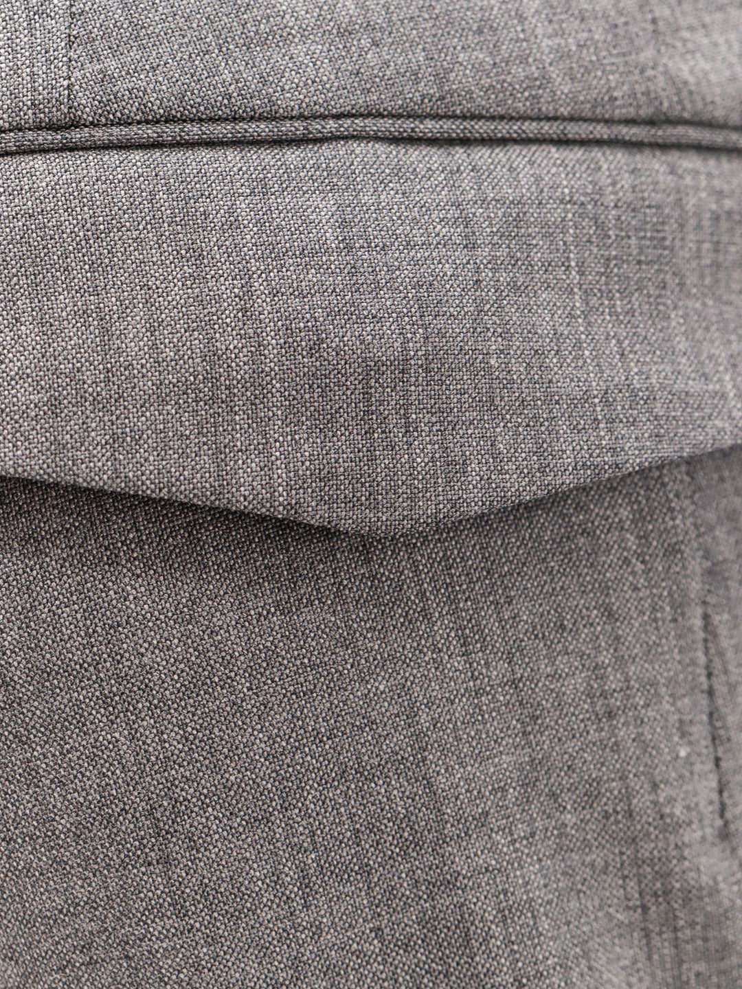 Stretch virgin wool trouser