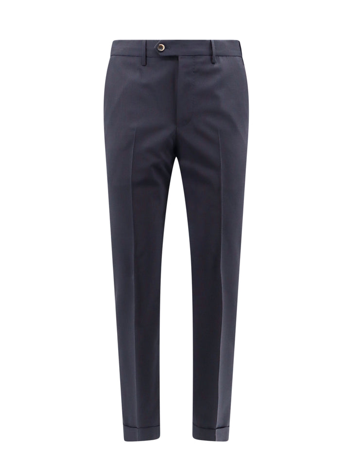 Stretch virgin wool trouser