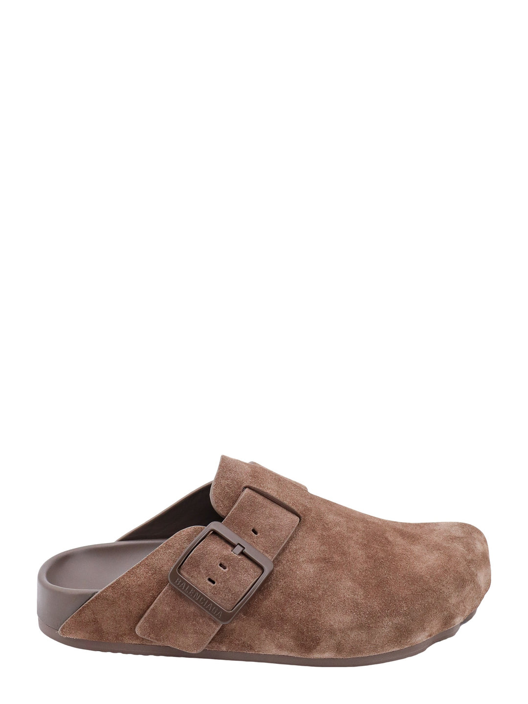 Suede mule