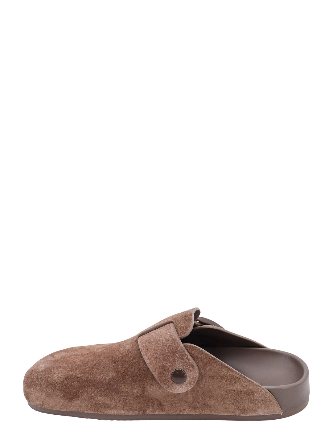 Suede mule