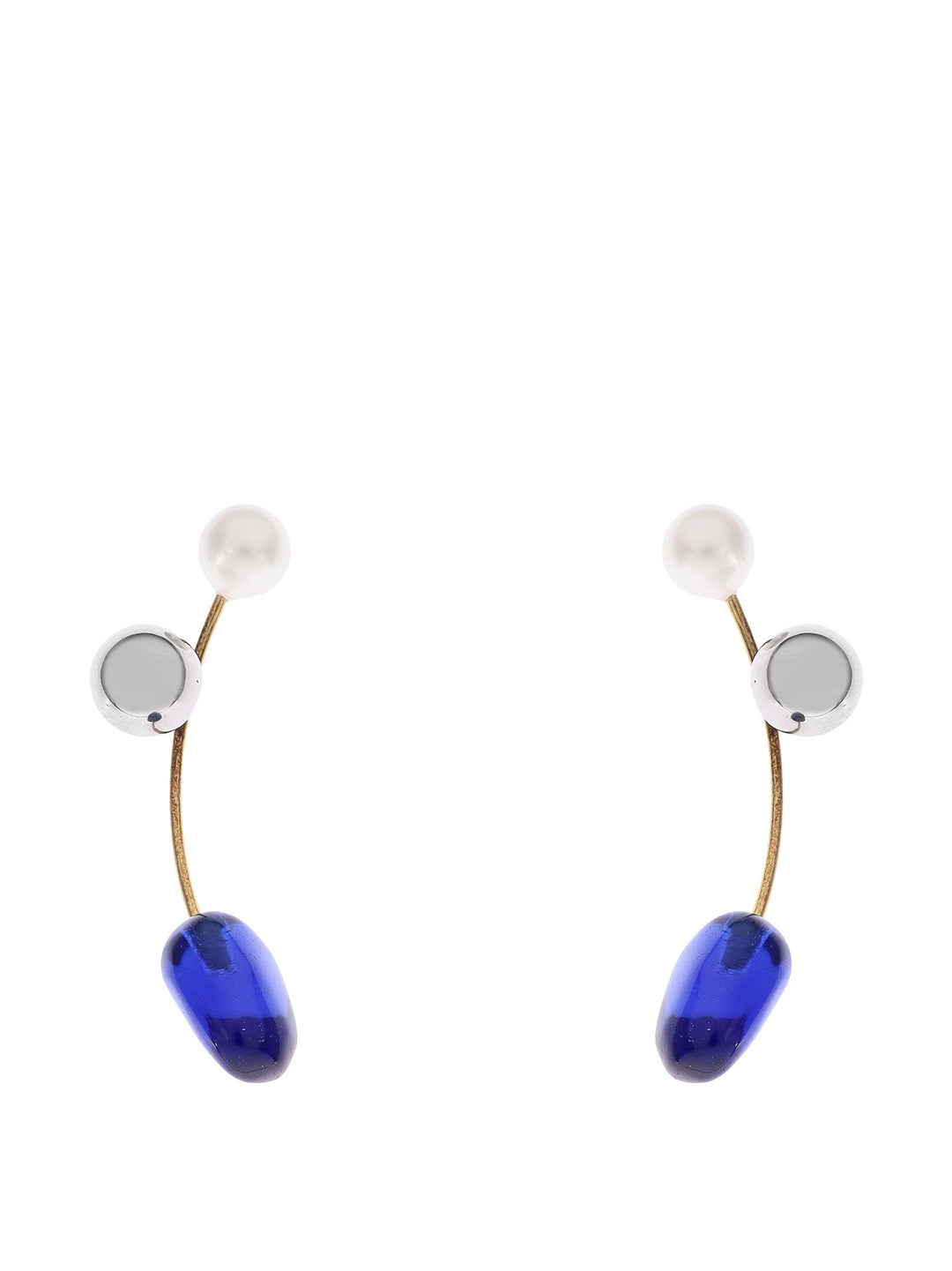 Metal earrings