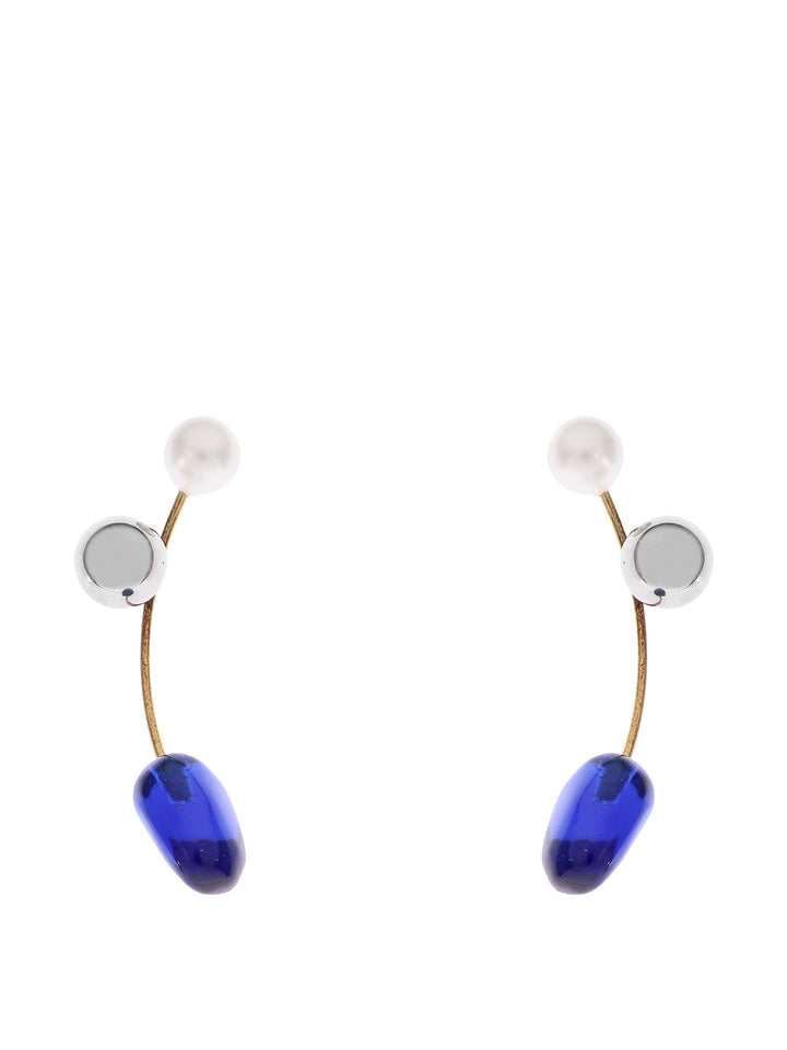 Metal earrings