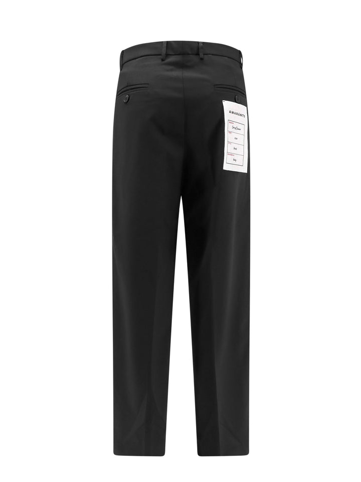 Wool blend trouser