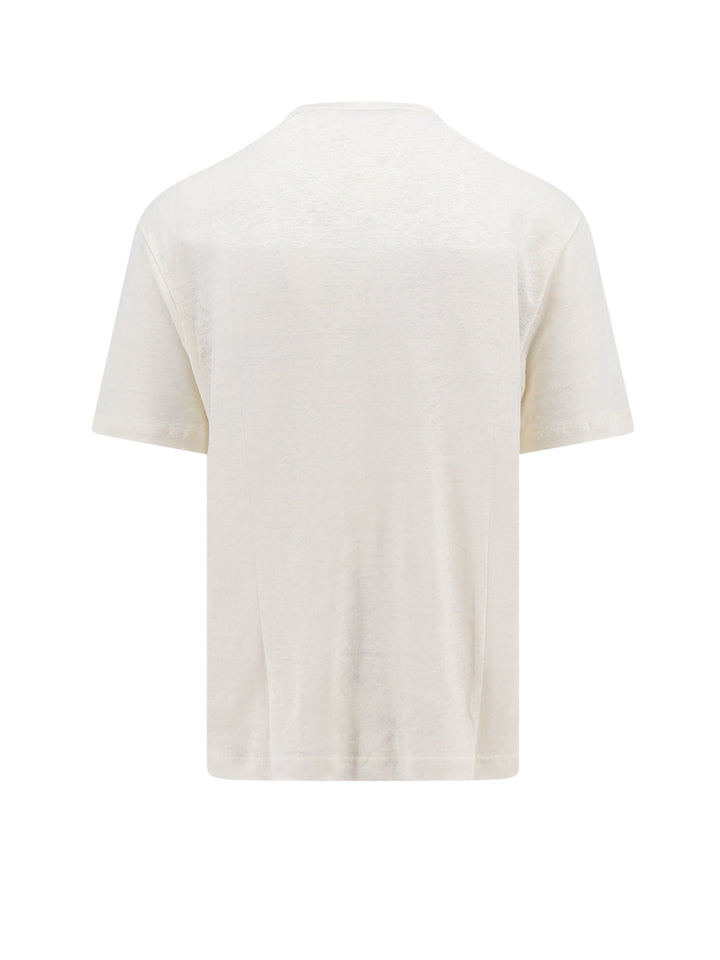 Classic Logo linen t-shirt