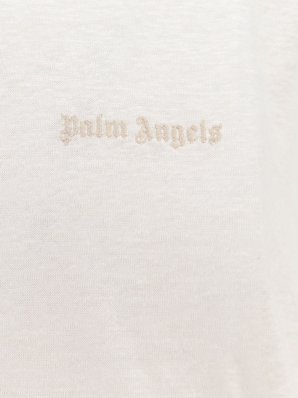 Classic Logo linen t-shirt