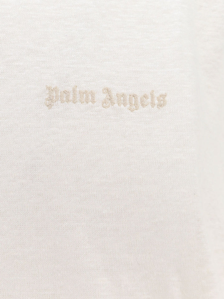 Classic Logo linen t-shirt