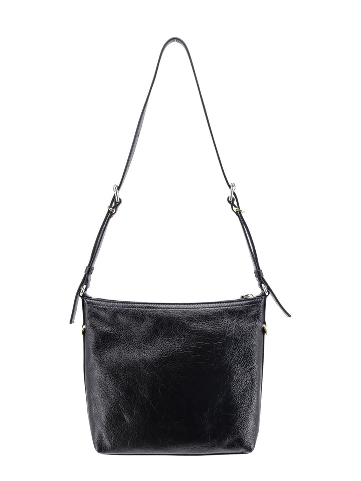 Leather shoulder bag