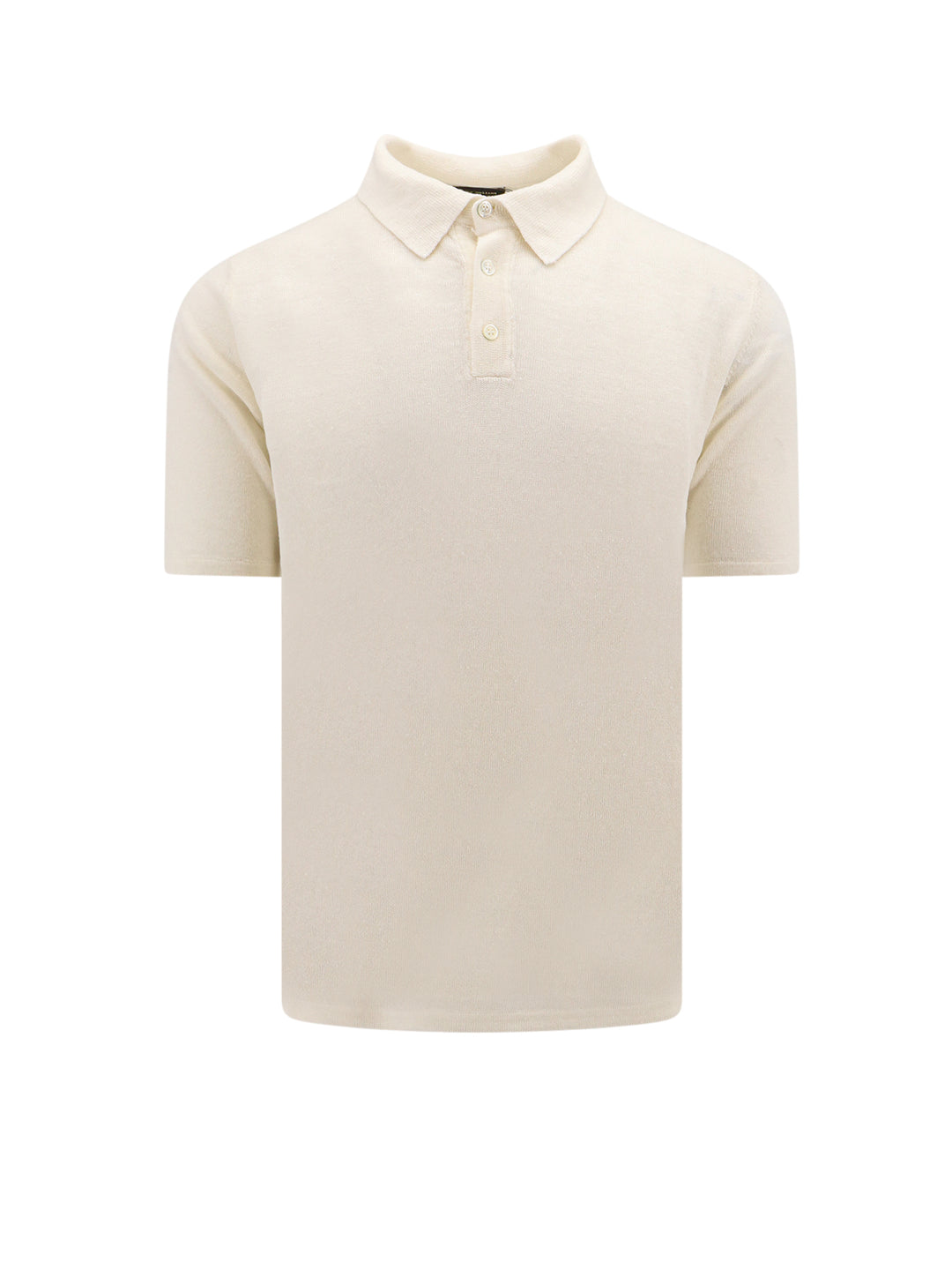 Linen polo shirt