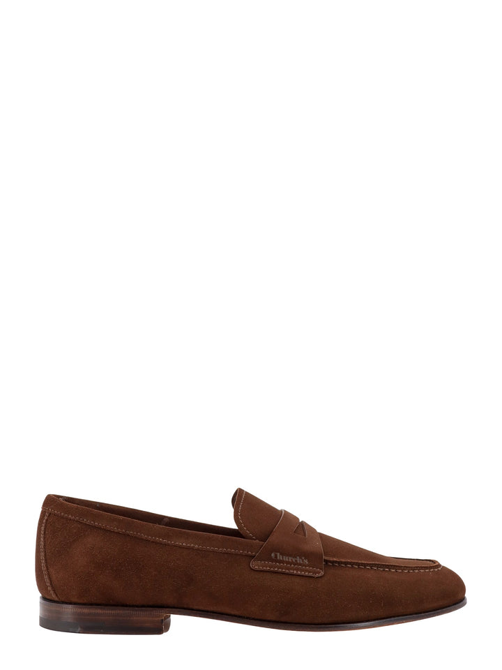 Suede loafer