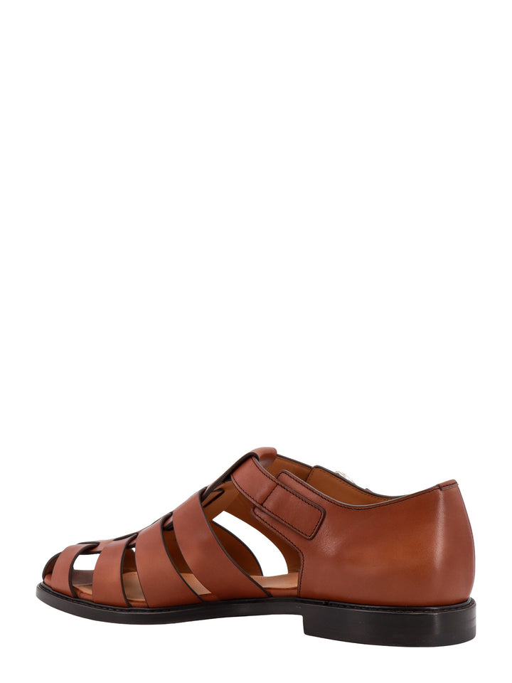 Leather sandals