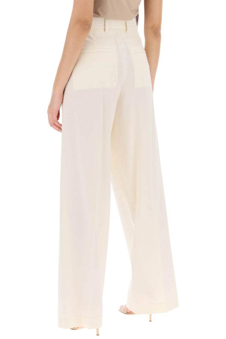 Tailoring Pants In Light Wool - Giuseppe Di Morabito - Women