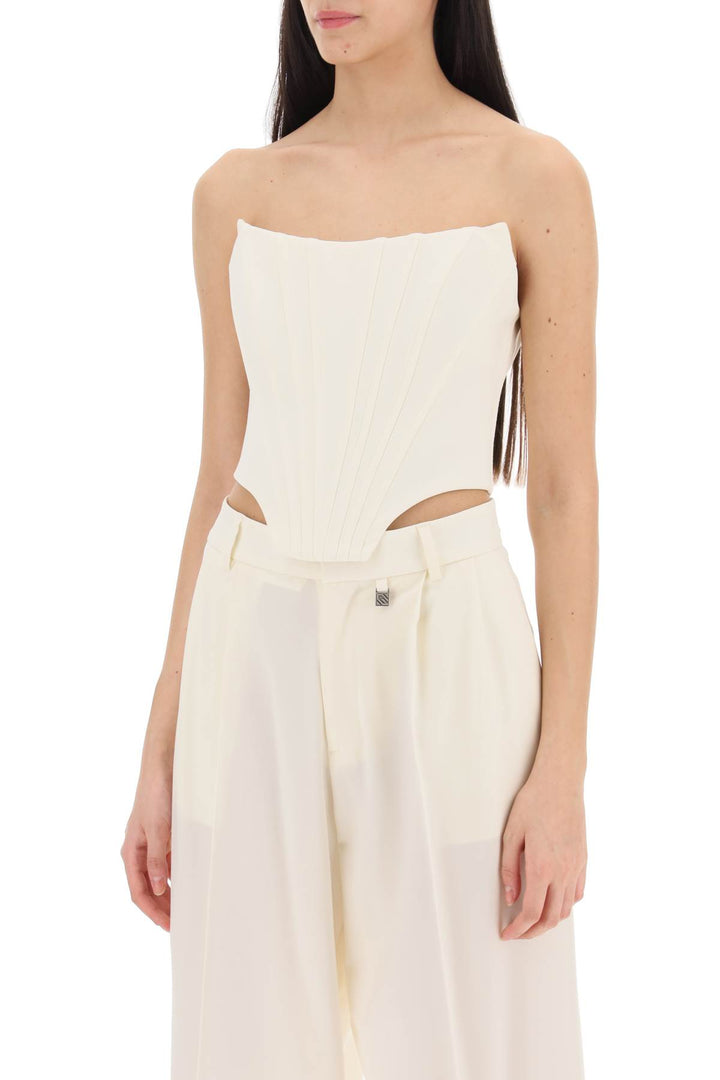 Firefly Wool Bustier Top - Giuseppe Di Morabito - Women