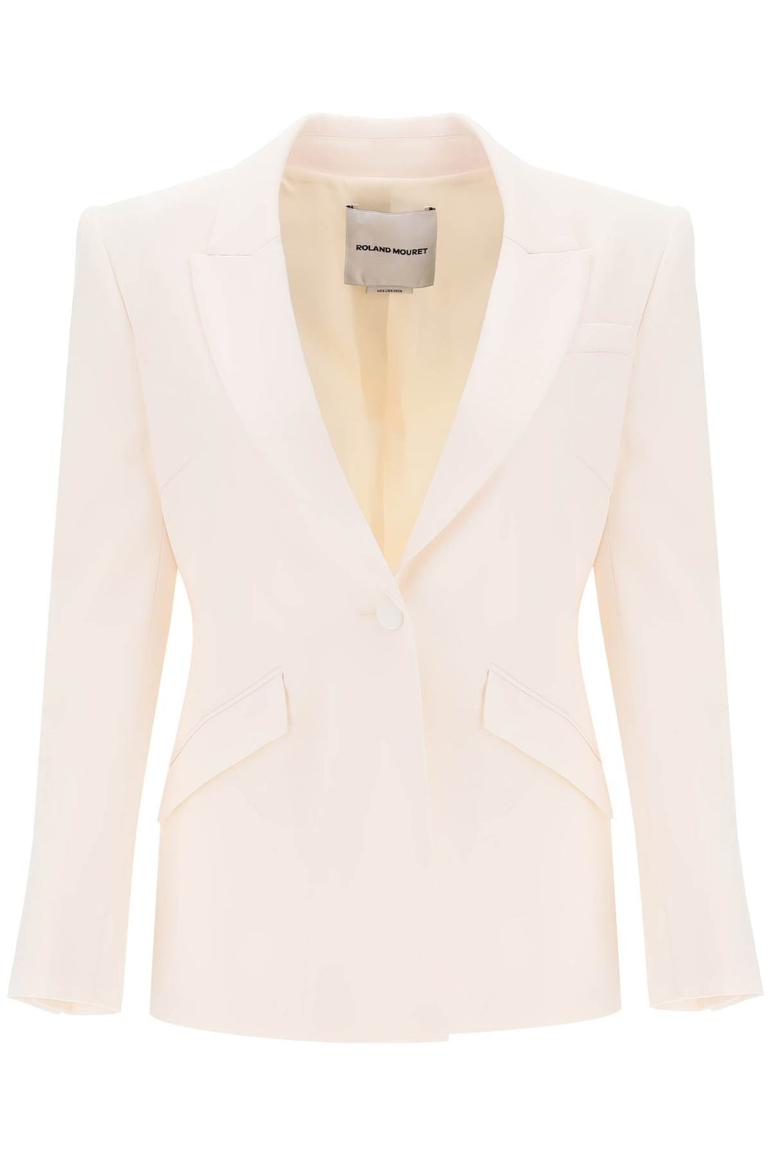 Crepe Satin Tailoring Jacket - Roland Mouret - Women