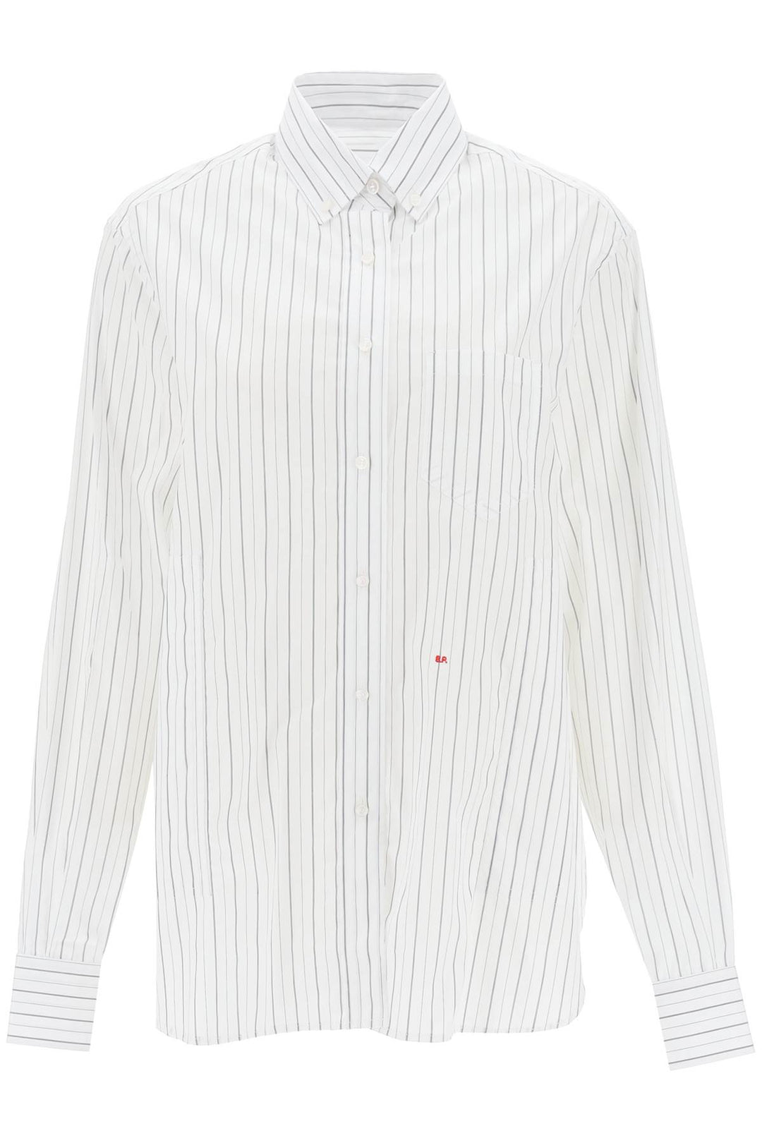 'William' Pinstriped Cotton Shirt - Saks Potts - Women