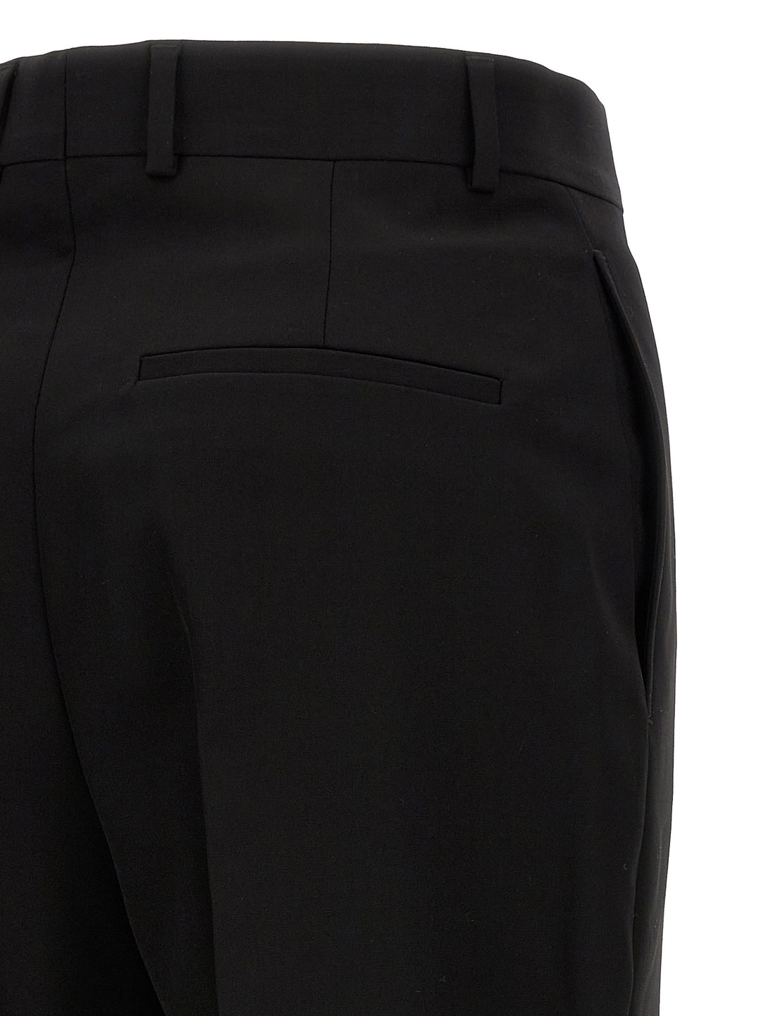 Central Pleated Pants Black