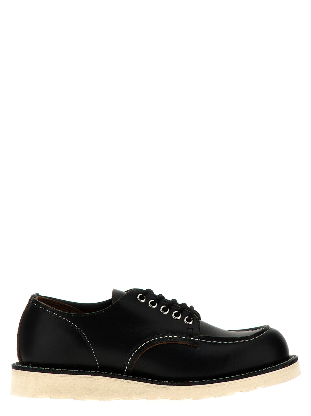 Shop Moc Oxford Lace Up Shoes Black