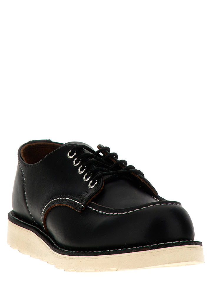 Shop Moc Oxford Lace Up Shoes Black