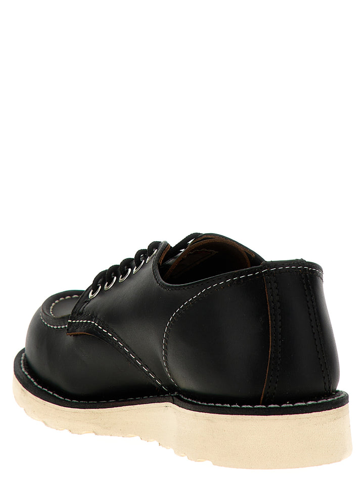 Shop Moc Oxford Lace Up Shoes Black