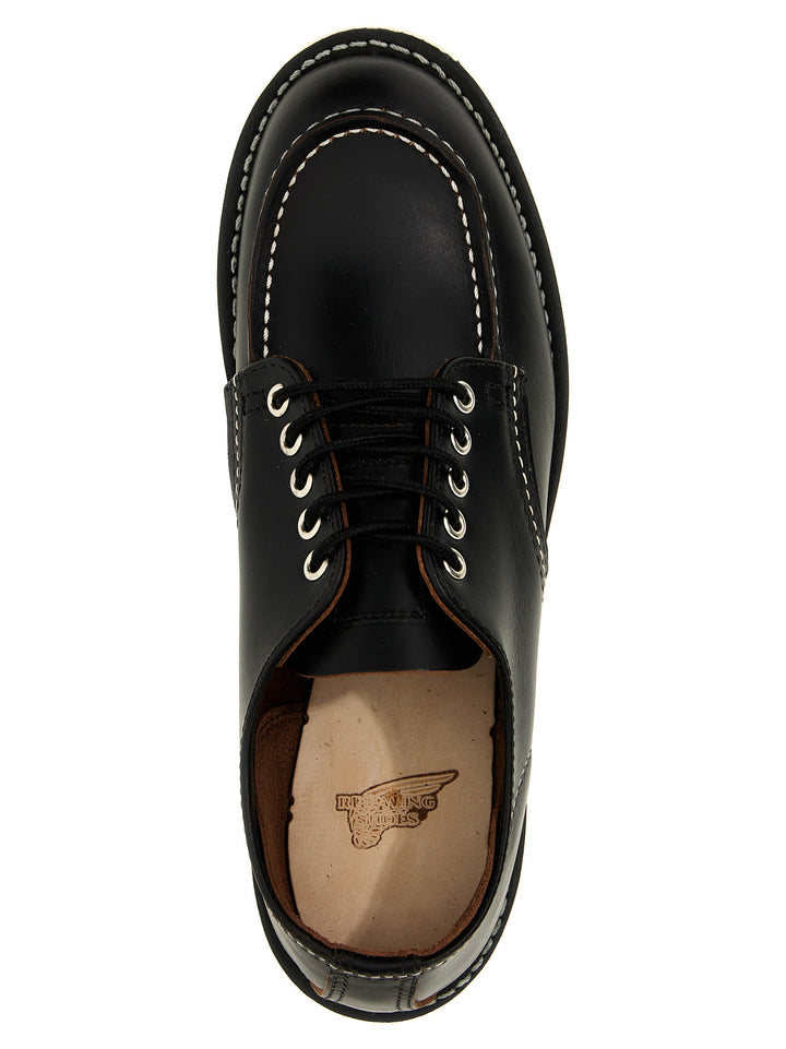 Shop Moc Oxford Lace Up Shoes Black