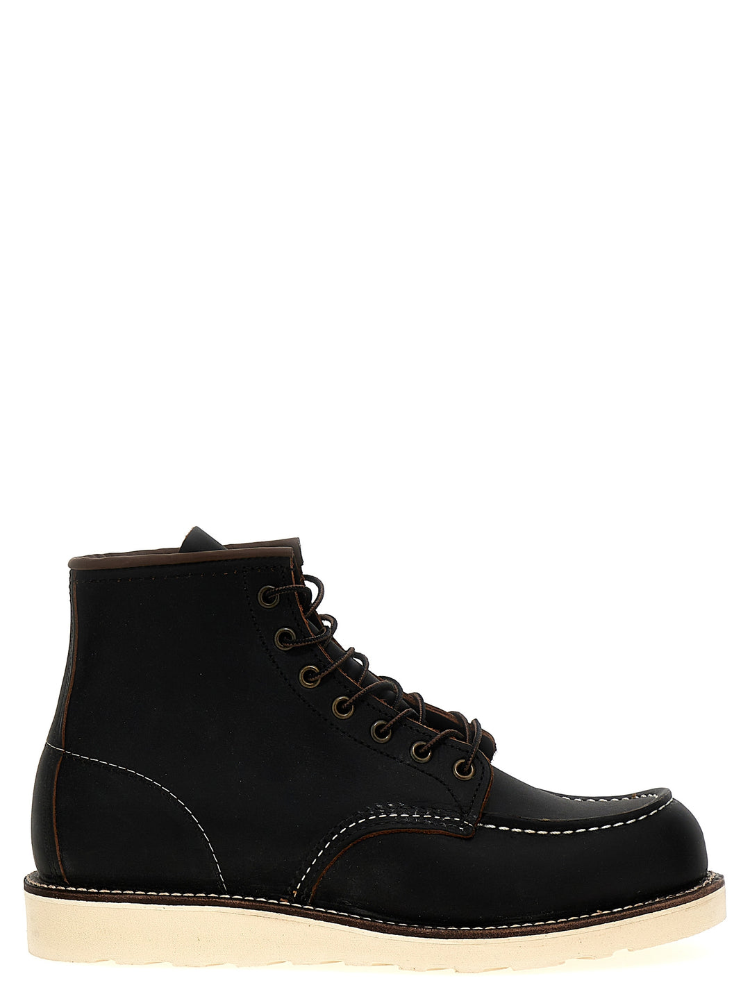 Classic Moc Boots, Ankle Boots Black