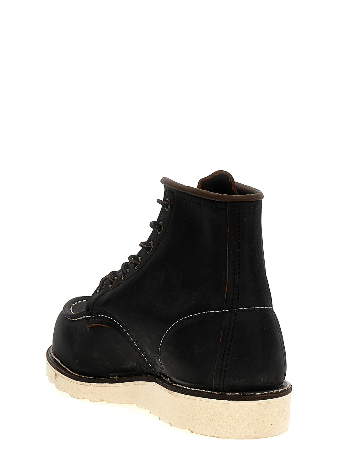 Classic Moc Boots, Ankle Boots Black