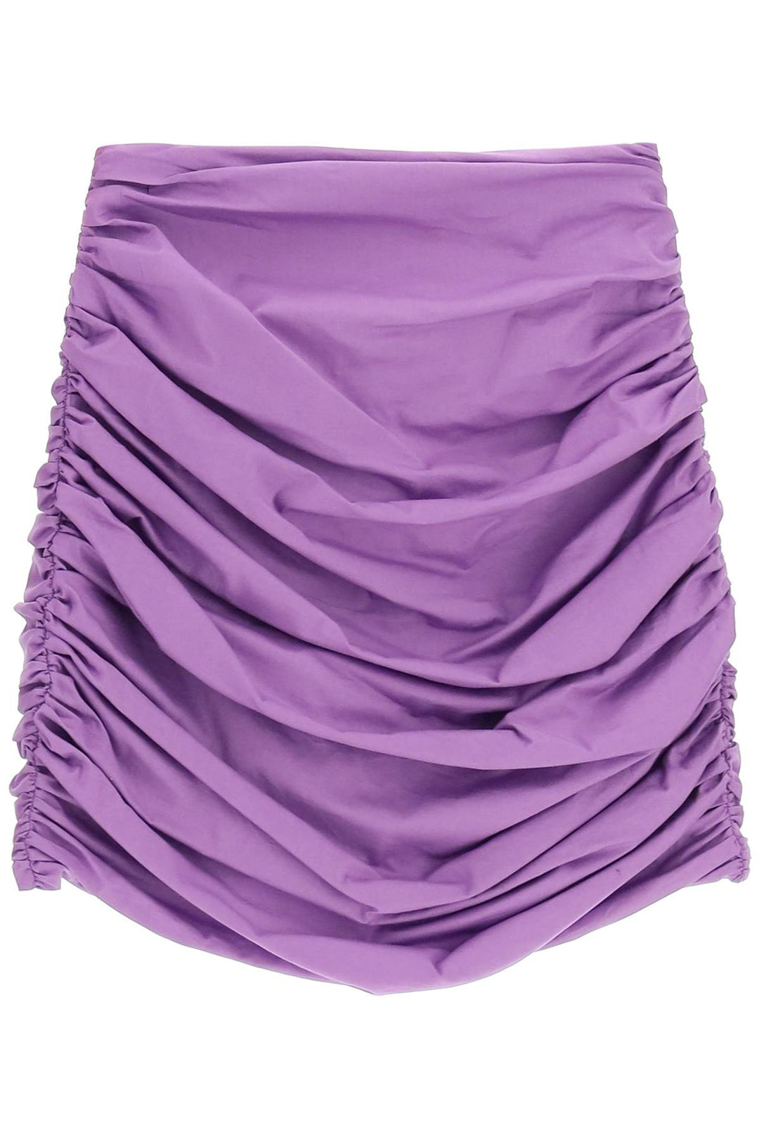 Draped Cotton Mini Skirt - Giuseppe Di Morabito - Women