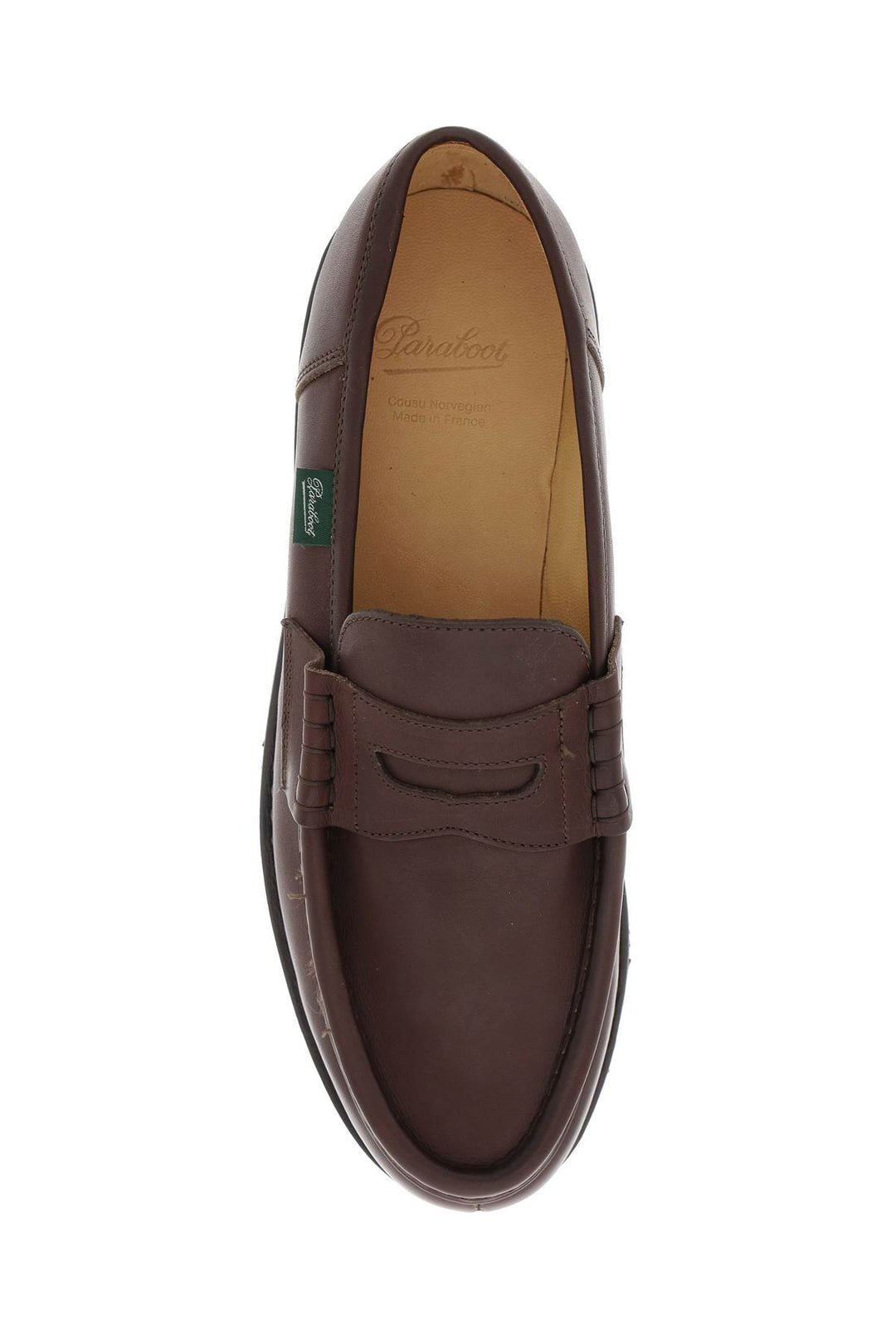 Leather Reims Penny Loafers - Paraboot - Men