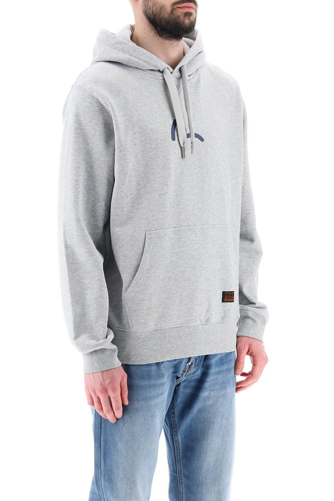 Seagull Print Hoodie - Evisu - Men