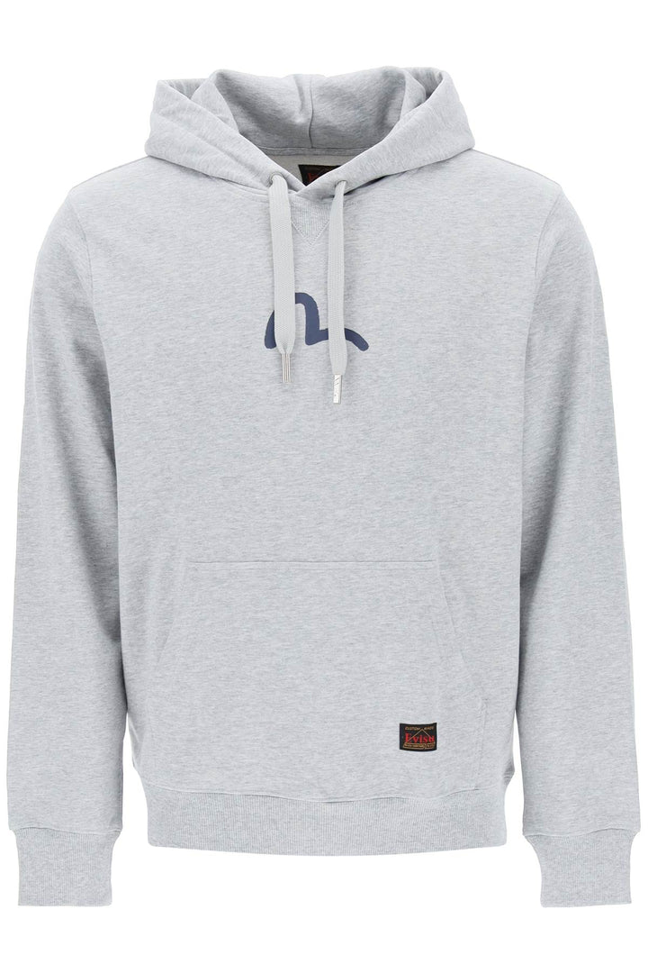 Seagull Print Hoodie - Evisu - Men