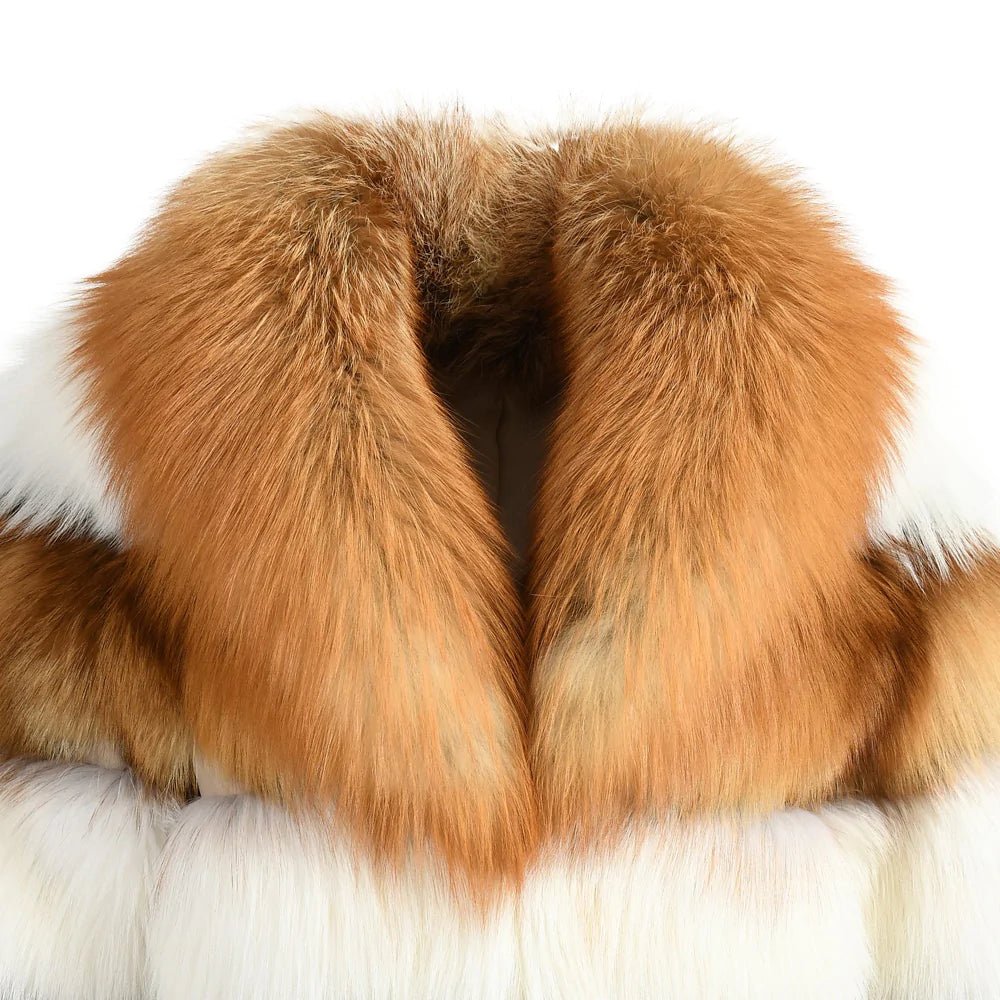 Luxury Jacket in Red Fox Fur