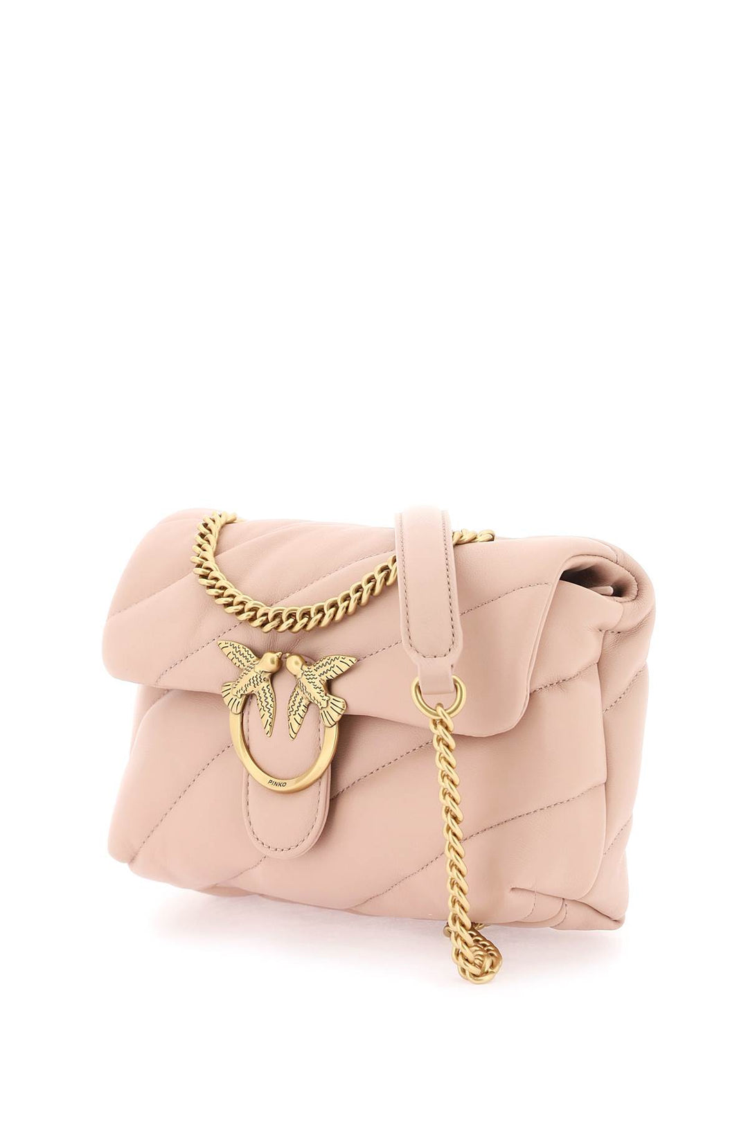 Love Mini Puff Maxi Quilt Bag - Pinko - Women