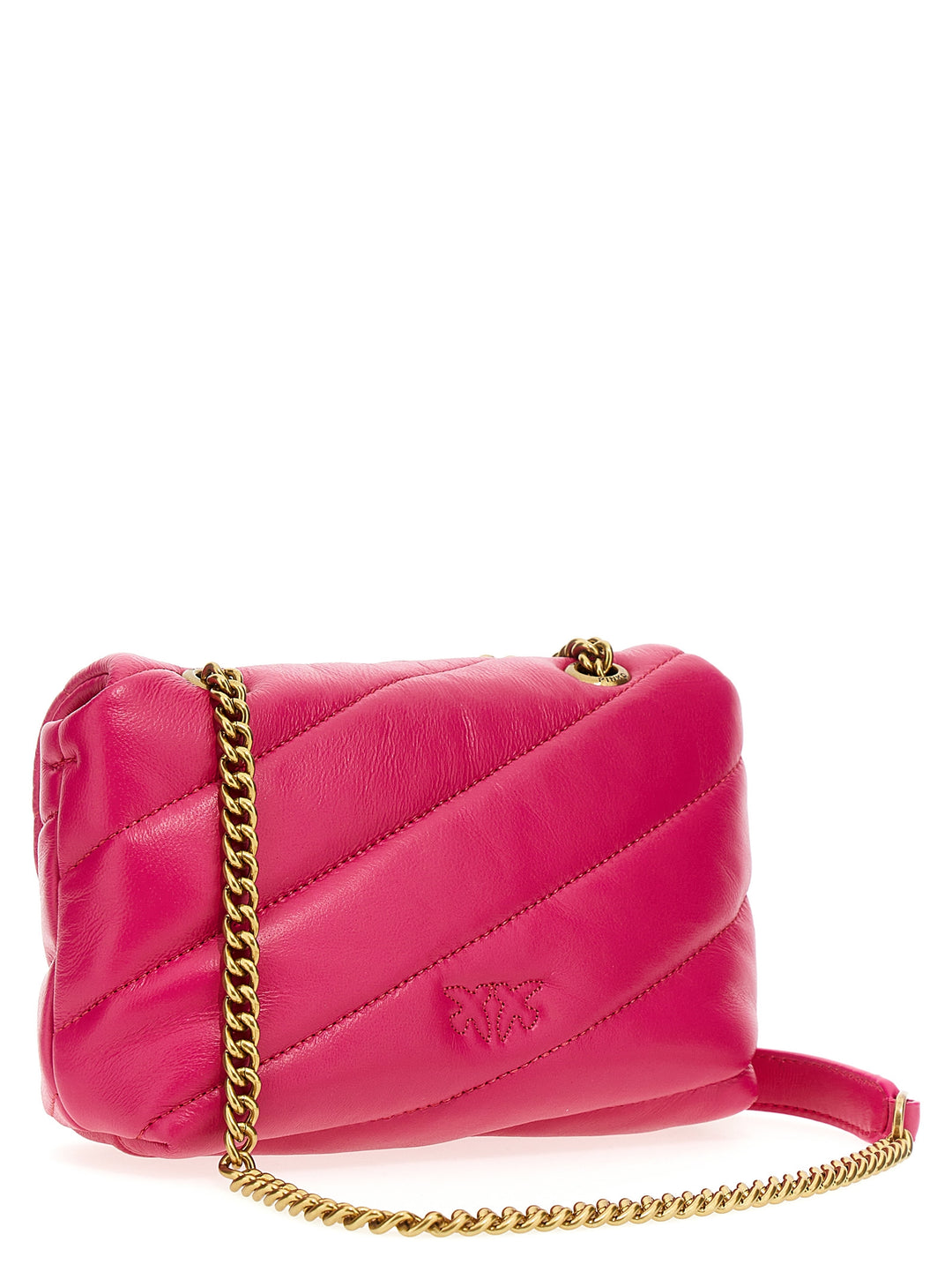 Baby Love Bag Puff Maxi Quilt Crossbody Bags Fuchsia