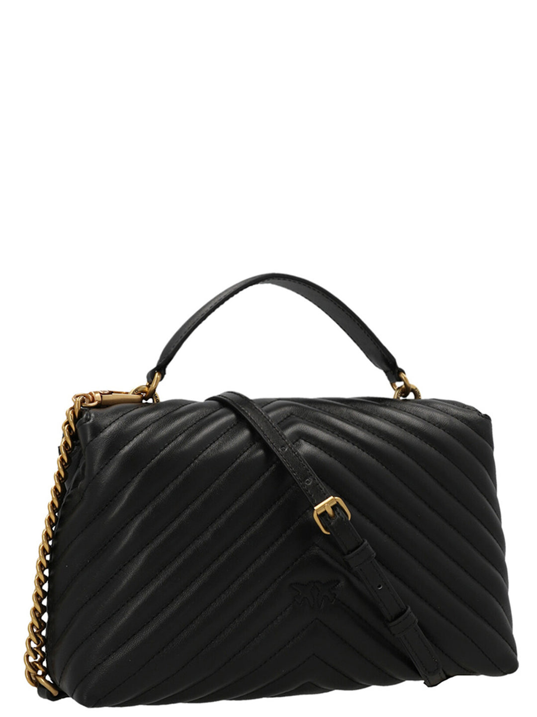 Pinko Classic Love Bag Puff Hand Bags - Black | a6ef9e00629e05133772caf8d6e62d8a0cb07f1a