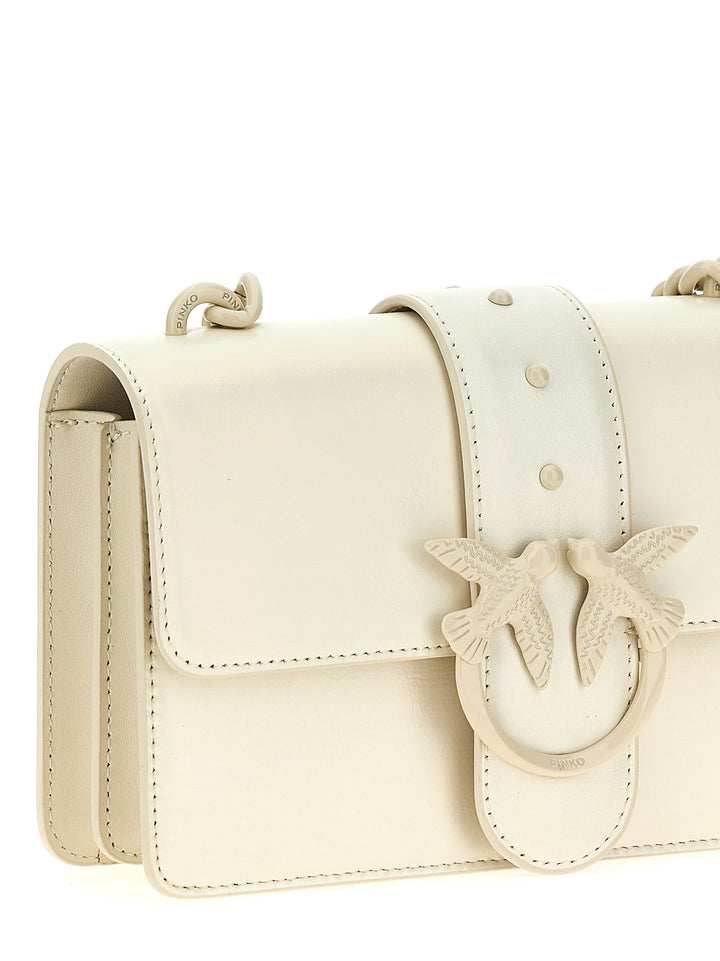 Love One Mini Crossbody Bags White