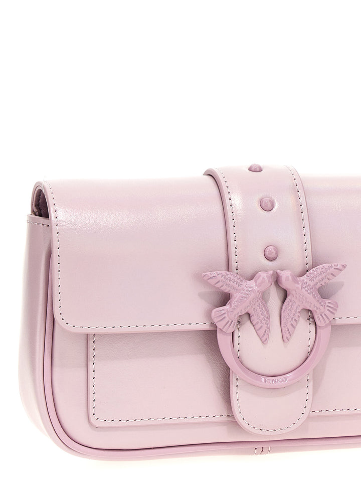 Love One Pocket Crossbody Bags Purple