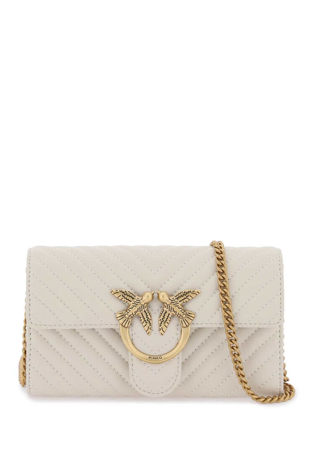 Love Bag One Wallet Chevron Mini Bag - Pinko - Women