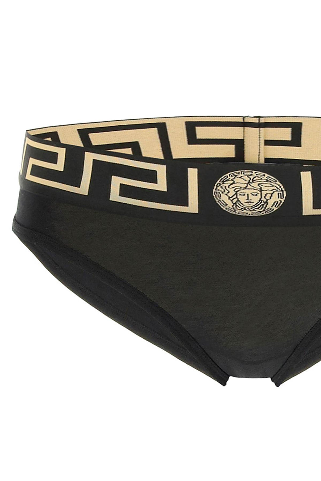 Greca Border Briefs - Versace - Women