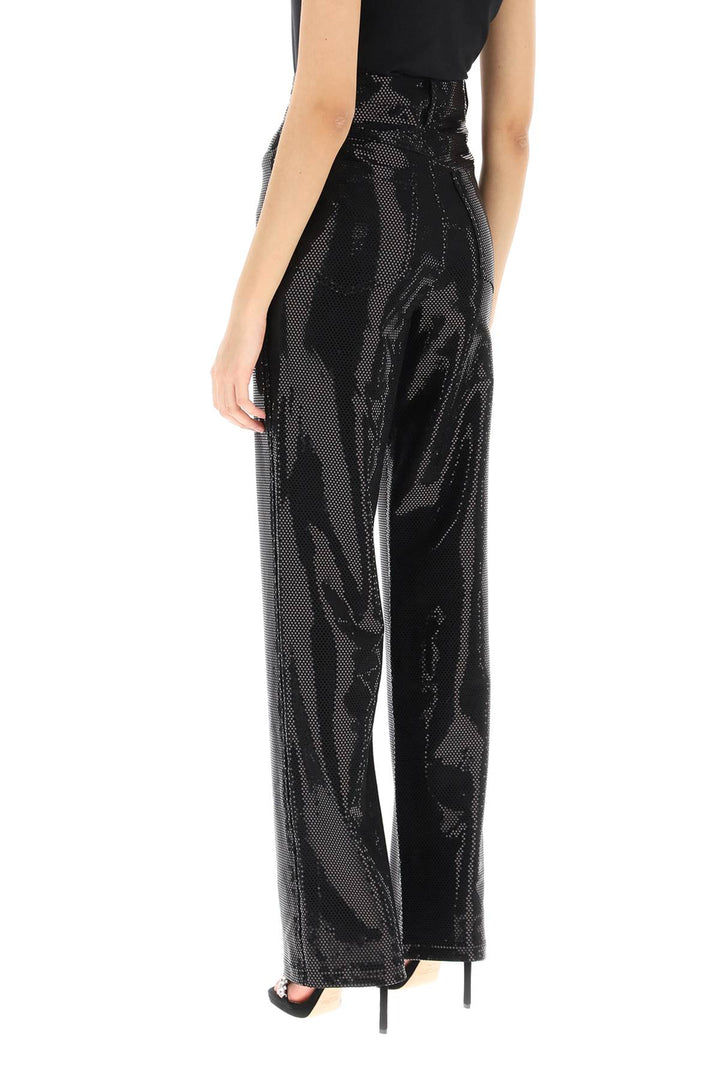 'Rotana' Foil Jersey Pants - Rotate - Women