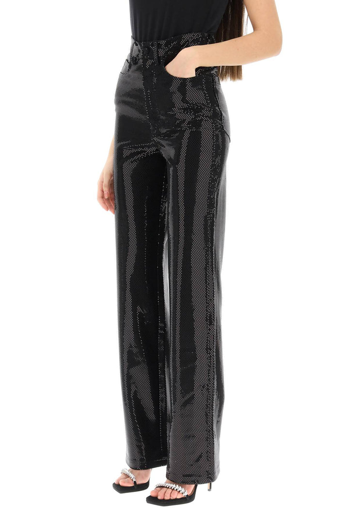 'Rotana' Foil Jersey Pants - Rotate - Women