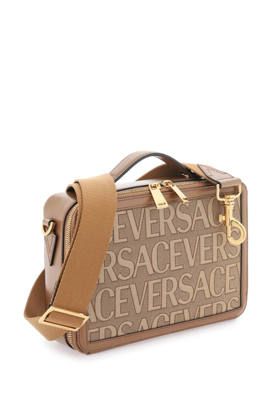 Versace Allover Messenger Bag - Versace - Men