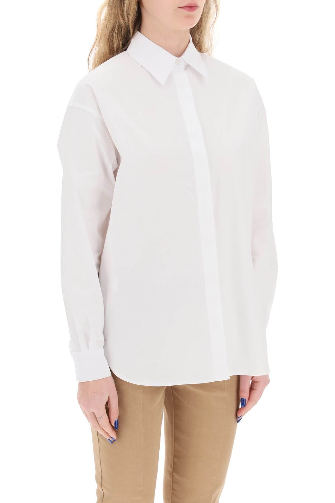 Cotton Popeline Shirt - Pinko - Women