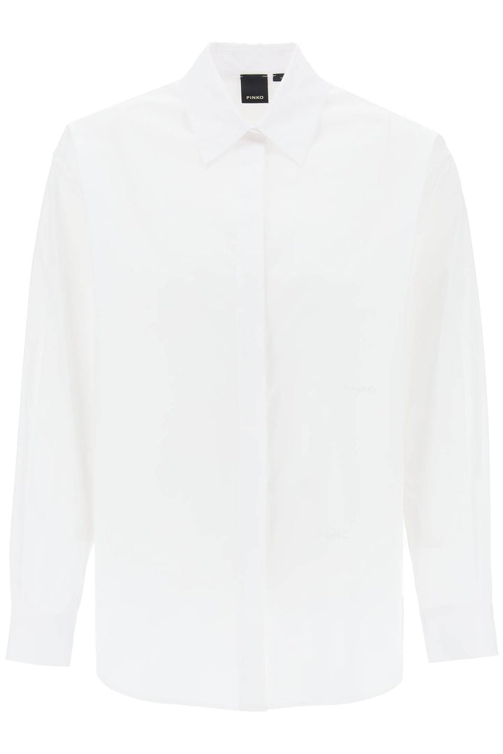 Cotton Popeline Shirt - Pinko - Women