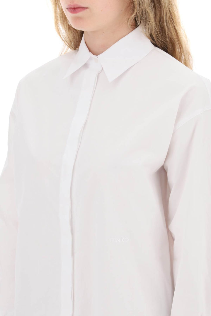 Cotton Popeline Shirt - Pinko - Women