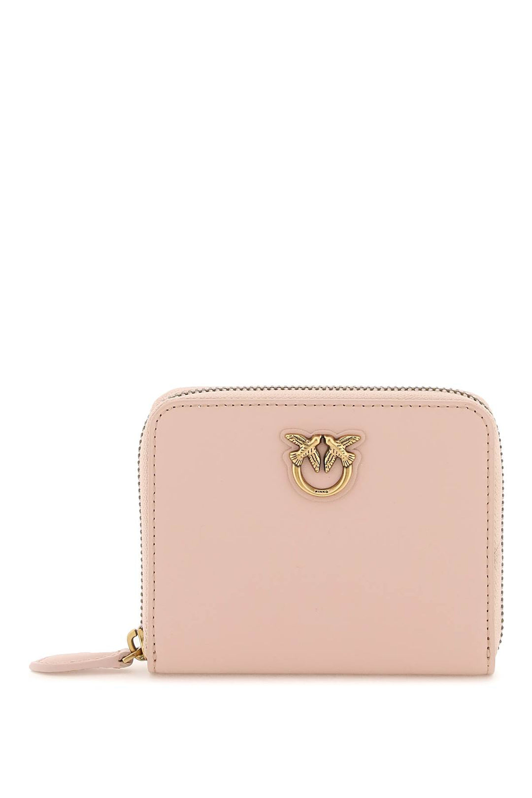 Leather Zip Around Wallet - Pinko - Women