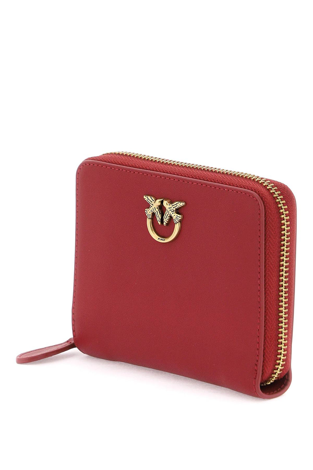 Leather Zip Around Wallet - Pinko - Women