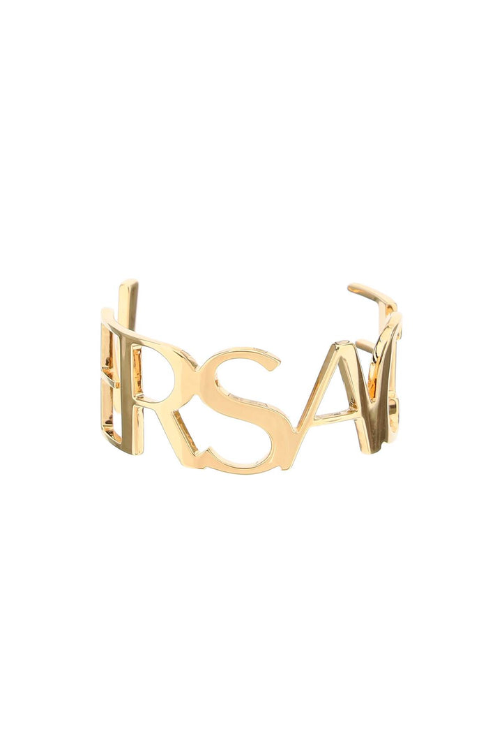 Stiff Logoed Bracelet - Versace - Women