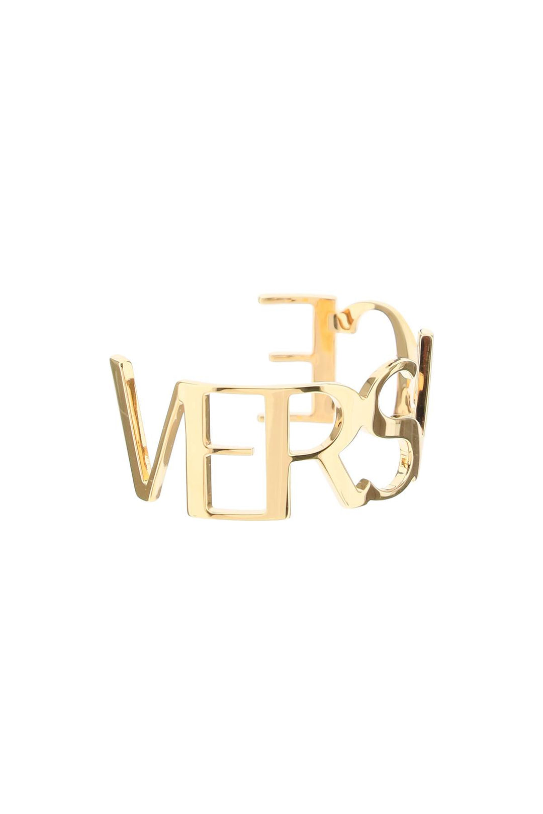 Stiff Logoed Bracelet - Versace - Women