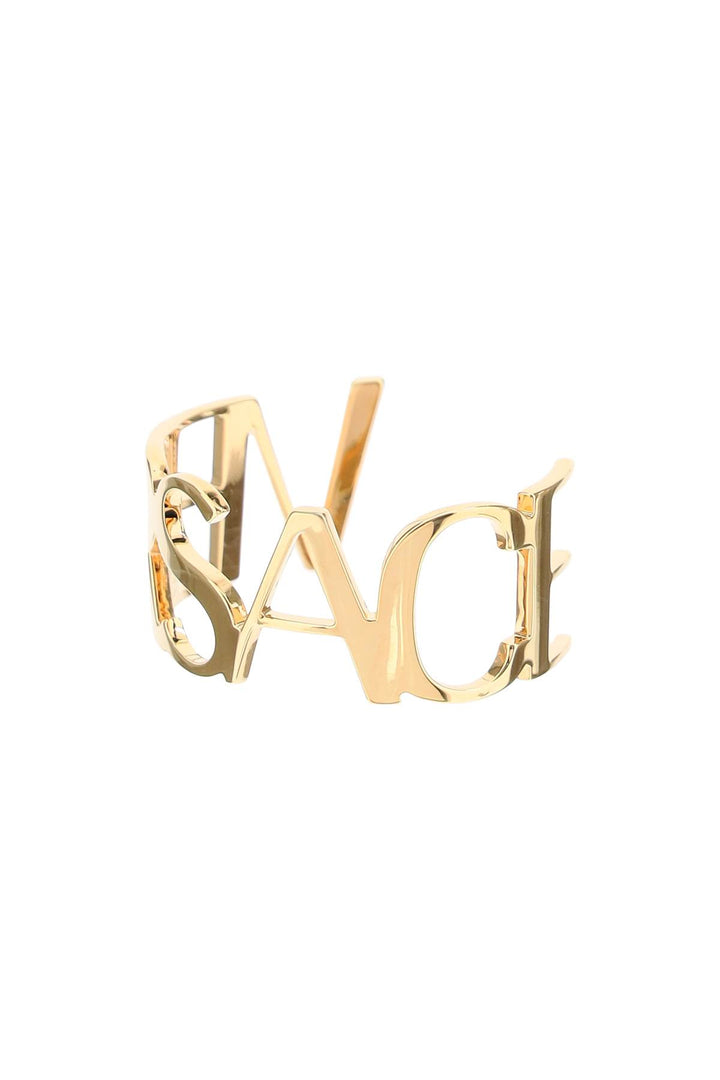 Stiff Logoed Bracelet - Versace - Women