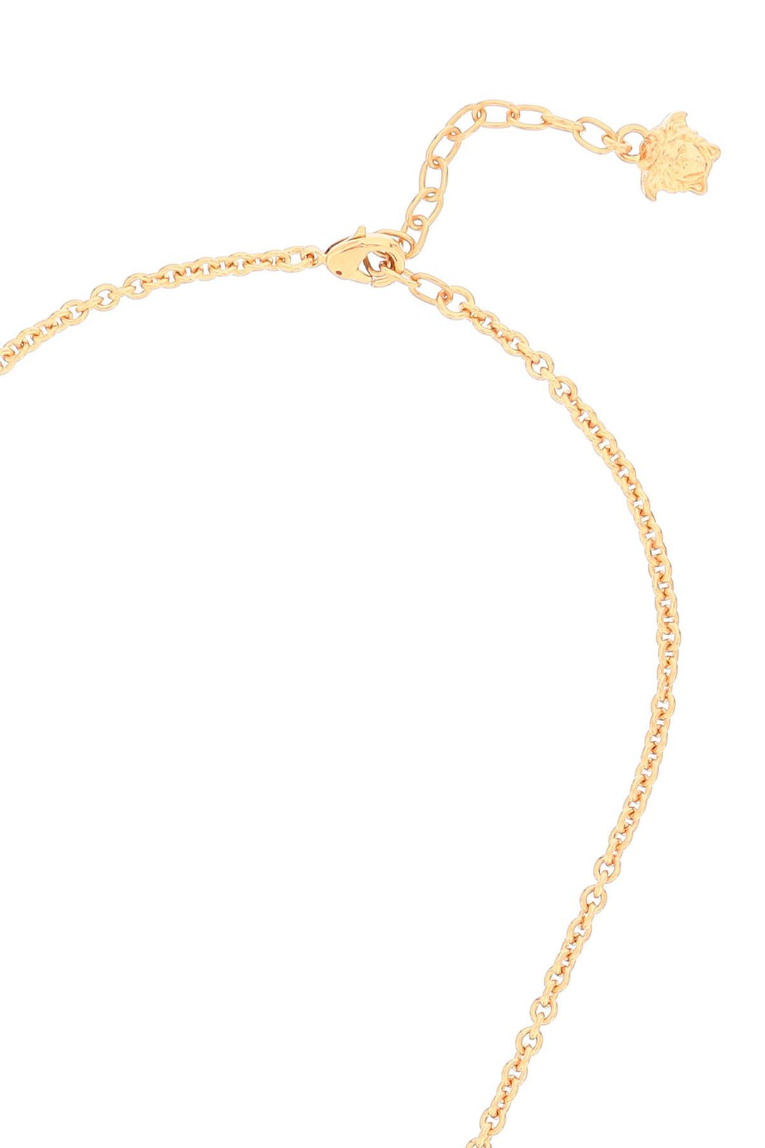 Lettering Logo Necklace - Versace - Women