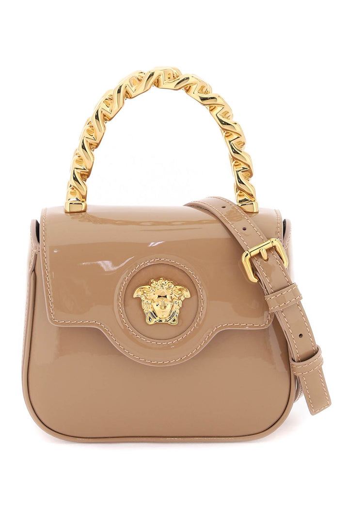 Patent Leather 'La Medusa' Mini Bag - Versace - Women